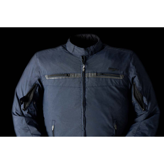 Blouson Furygan SCOTTY - Bleu