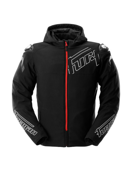 Blouson Furygan SEKTOR ROADSTER EVO - Noir Blanc Rouge