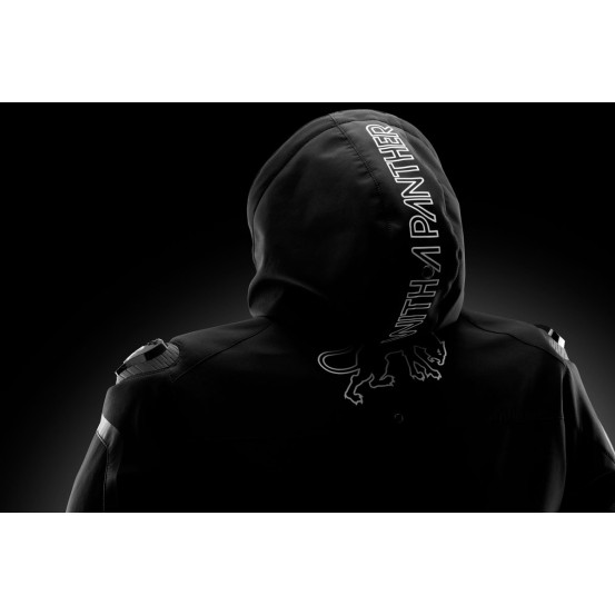 Blouson Furygan SEKTOR ROADSTER EVO - Noir Blanc Rouge