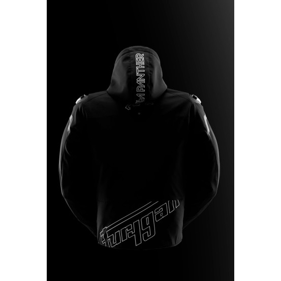 Blouson Furygan SEKTOR ROADSTER EVO - Noir Blanc Rouge