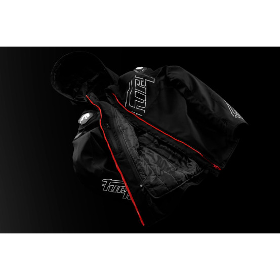 Blouson Furygan SEKTOR ROADSTER EVO - Noir Blanc Rouge