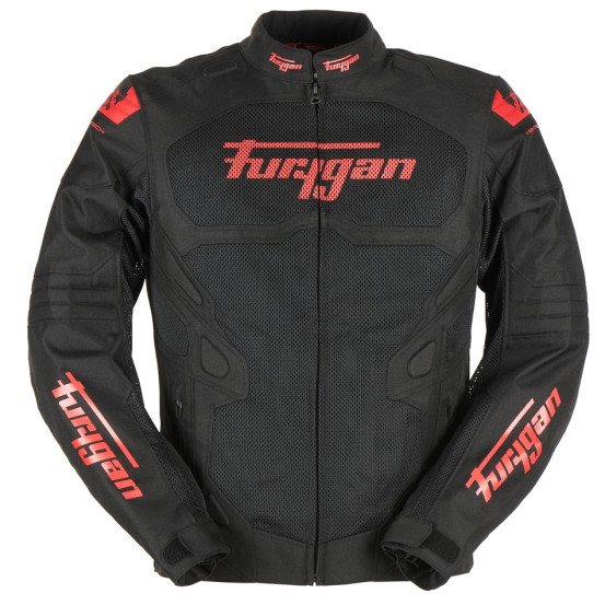 Blouson Furygan ATOM VENTED EVO - Noir Rouge