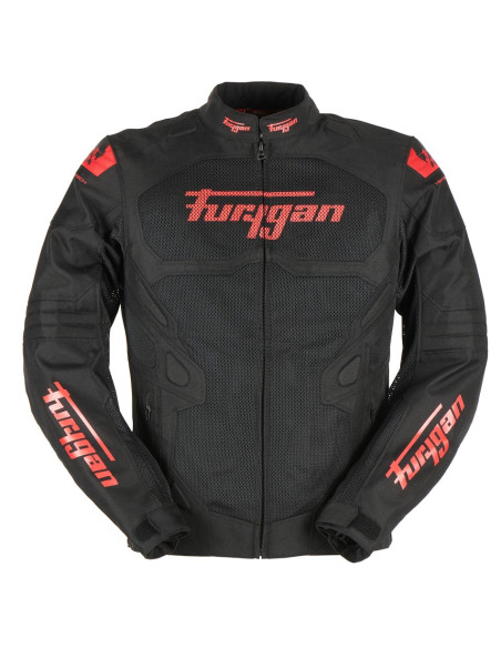 Blouson Furygan ATOM VENTED EVO - Noir Rouge