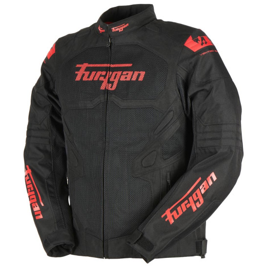 Blouson Furygan ATOM VENTED EVO - Noir Rouge
