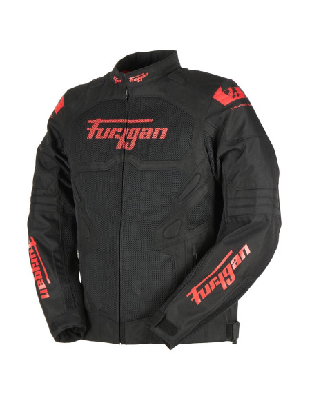 Blouson Furygan ATOM VENTED EVO - Noir Rouge