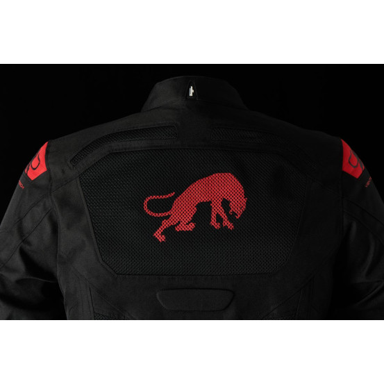 Blouson Furygan ATOM VENTED EVO - Noir Rouge