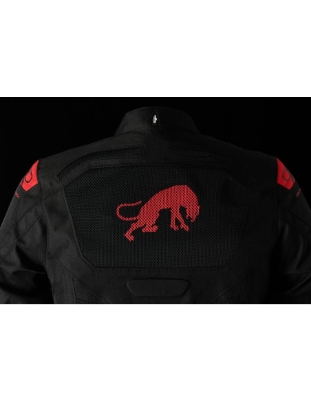 Blouson Furygan ATOM VENTED EVO - Noir Rouge