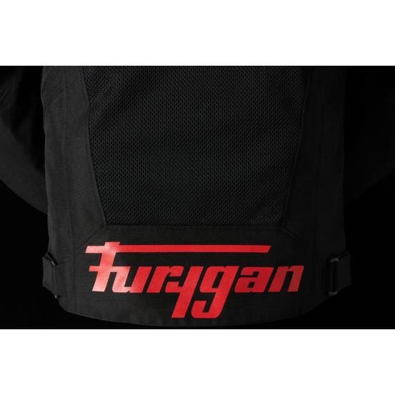 Blouson Furygan ATOM VENTED EVO - Noir Rouge