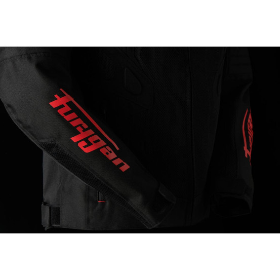 Blouson Furygan ATOM VENTED EVO - Noir Rouge
