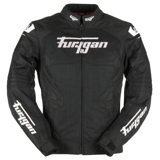Blouson Furygan ATOM VENTED EVO - Noir Blanc