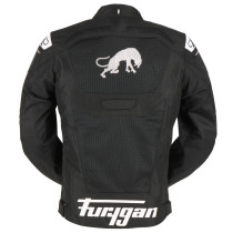 Blouson Furygan ATOM VENTED EVO - Noir Blanc 2