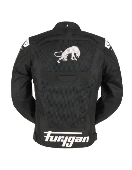 Blouson Furygan ATOM VENTED EVO - Noir Blanc