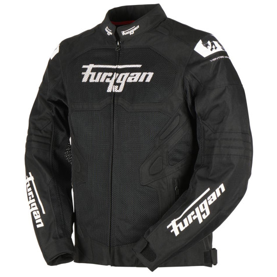 Blouson Furygan ATOM VENTED EVO - Noir Blanc