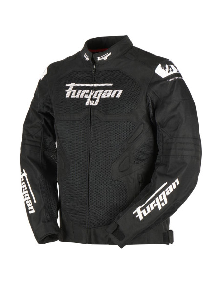 Blouson Furygan ATOM VENTED EVO - Noir Blanc