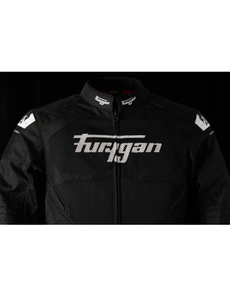 Blouson Furygan ATOM VENTED EVO - Noir Blanc