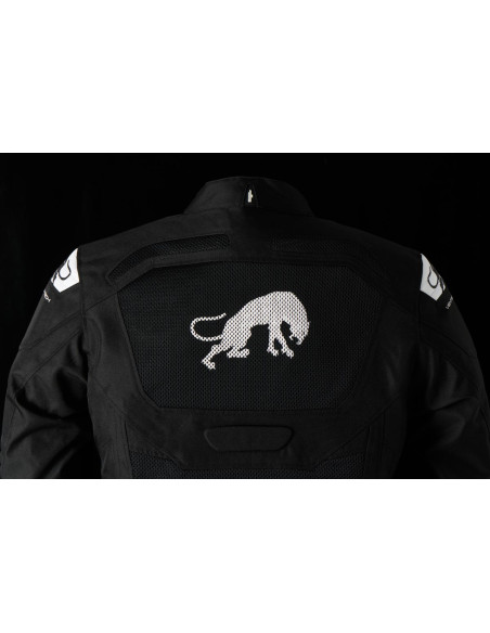 Blouson Furygan ATOM VENTED EVO - Noir Blanc