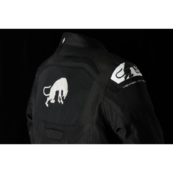 Blouson Furygan ATOM VENTED EVO - Noir Blanc