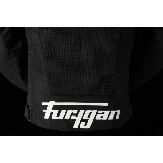 Blouson Furygan ATOM VENTED EVO - Noir Blanc