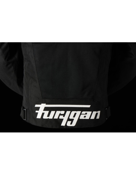 Blouson Furygan ATOM VENTED EVO - Noir Blanc