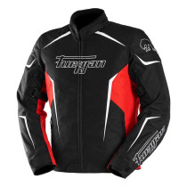 Blouson Furygan YORI - Noir Rouge Blanc 2