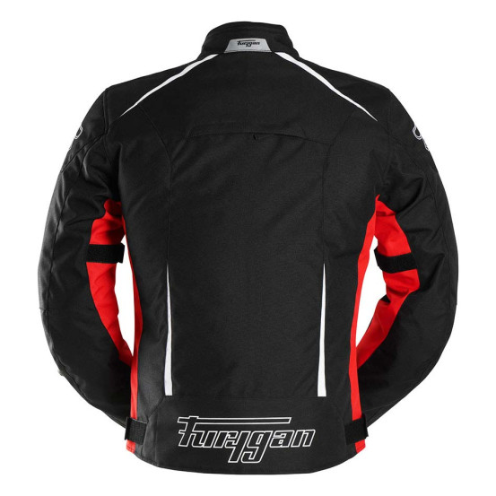 Blouson Furygan YORI - Noir Rouge Blanc