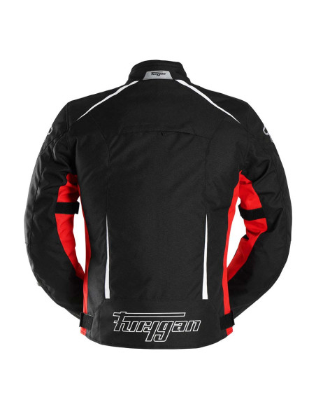Blouson Furygan YORI - Noir Rouge Blanc