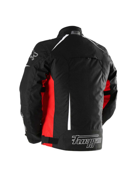 Blouson Furygan YORI - Noir Rouge Blanc