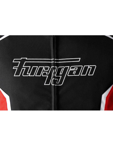 Blouson Furygan YORI - Noir Rouge Blanc