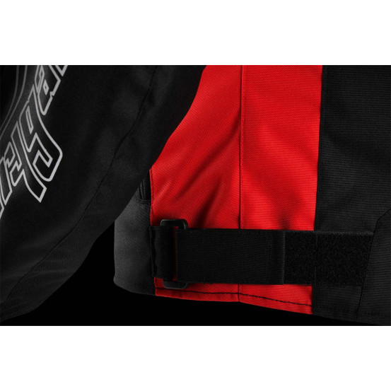 Blouson Furygan YORI - Noir Rouge Blanc