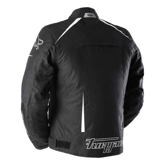 Blouson Furygan YORI - Noir Blanc