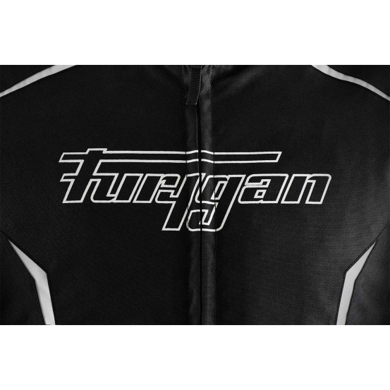 Blouson Furygan YORI - Noir Blanc