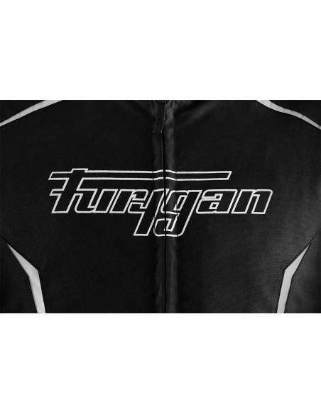 Blouson Furygan YORI - Noir Blanc