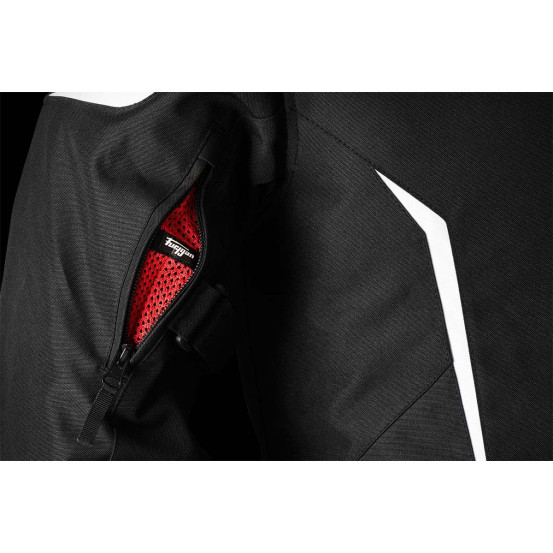 Blouson Furygan YORI - Noir Blanc