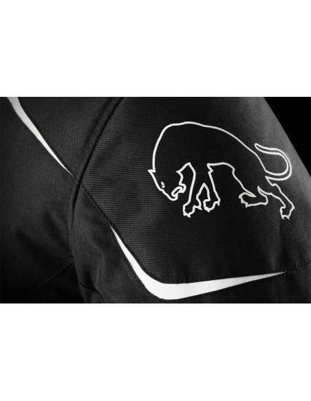 Blouson Furygan YORI - Noir Blanc