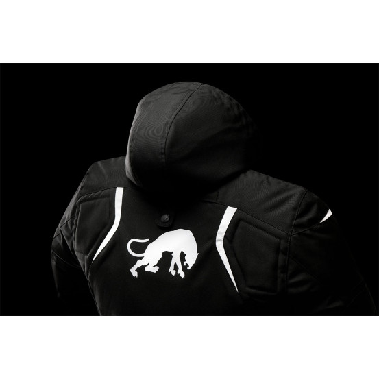 Blouson Furygan SHARD - Noir Blanc