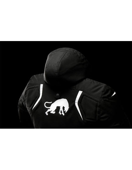 Blouson Furygan SHARD - Noir Blanc