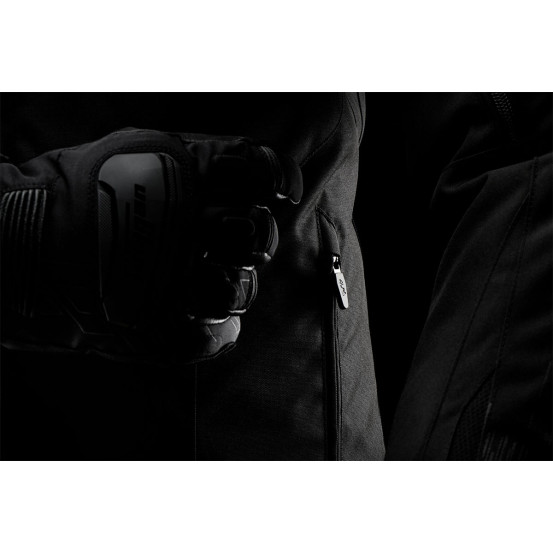 Blouson Furygan SHARD - Noir Blanc