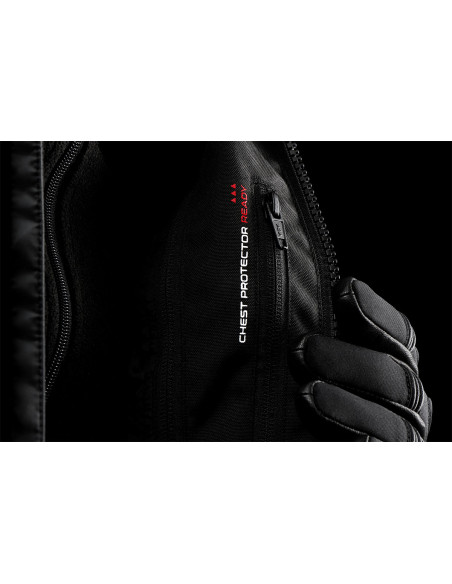 Blouson Furygan SHARD - Noir Blanc
