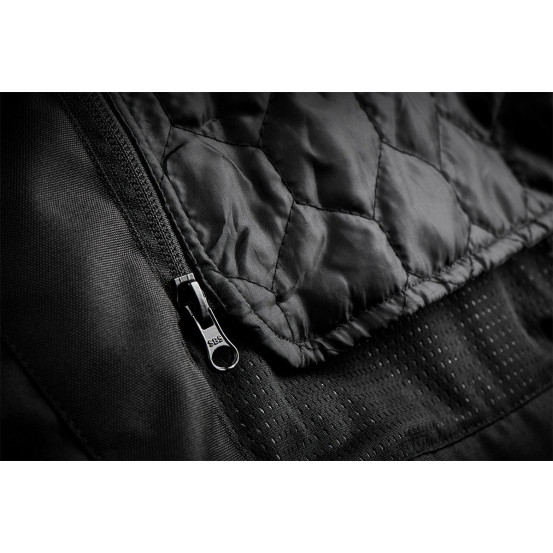 Blouson Furygan SHARD - Noir Blanc