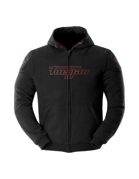 Blouson Furygan LIVIO X KEVLAR - Noir Rouge
