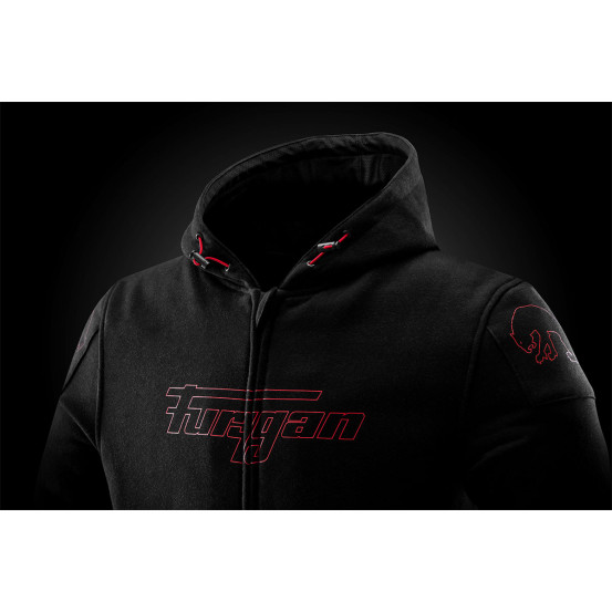 Blouson Furygan LIVIO X KEVLAR - Noir Rouge