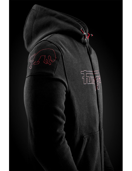 Blouson Furygan LIVIO X KEVLAR - Noir Rouge