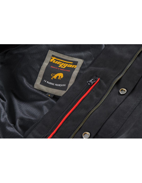 Surchemise moto Furygan MARLON X KEVLAR - Noir
