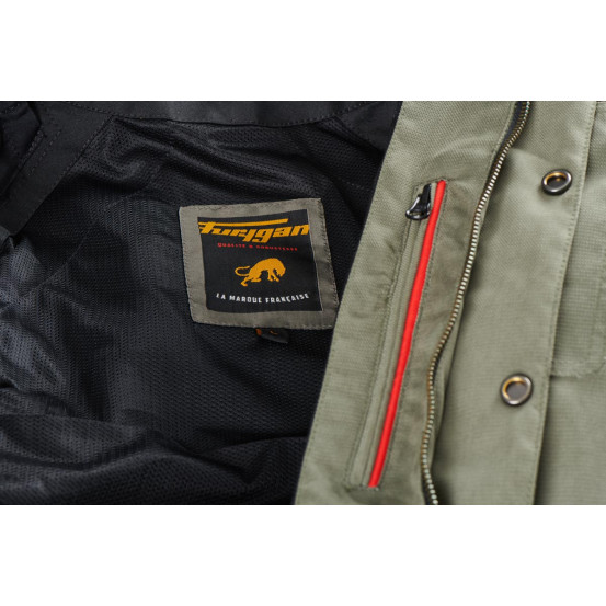 Surchemise moto Furygan MARLON X KEVLAR - Kaki