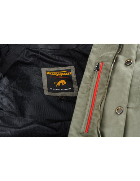 Surchemise moto Furygan MARLON X KEVLAR - Kaki