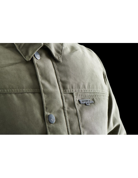 Surchemise moto Furygan MARLON X KEVLAR - Kaki