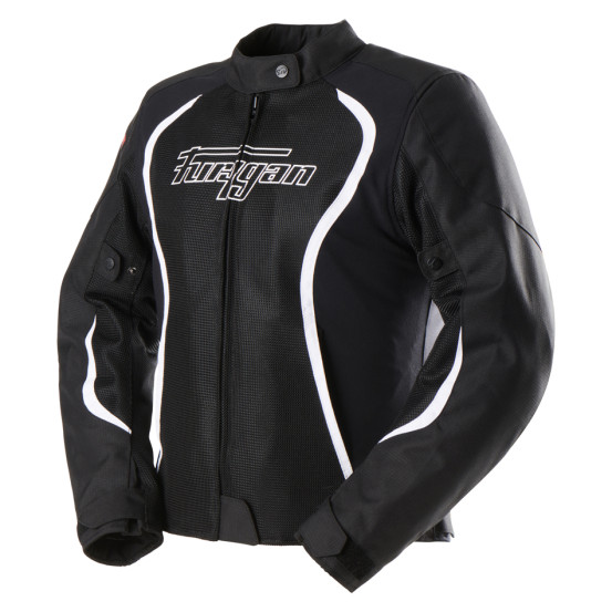 Blouson Femme Furygan ODESSA VENTED 3 en 1 - Noir Blanc