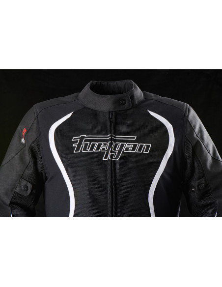 Blouson Femme Furygan ODESSA VENTED 3 en 1 - Noir Blanc