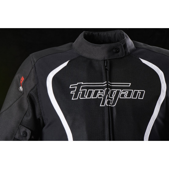 Blouson Femme Furygan ODESSA VENTED 3 en 1 - Noir Blanc