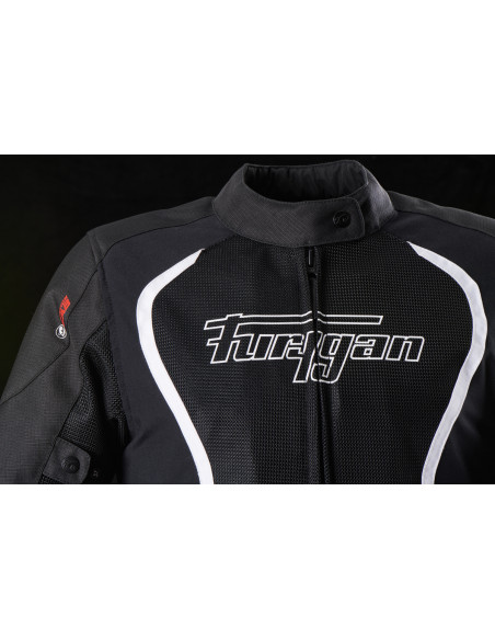 Blouson Femme Furygan ODESSA VENTED 3 en 1 - Noir Blanc